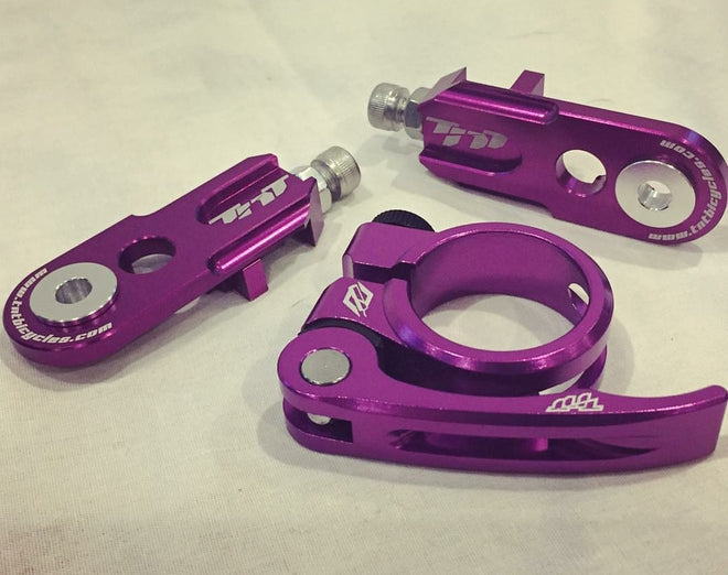 CHAIN TENSIONERS &amp; SEAT CLAMPS