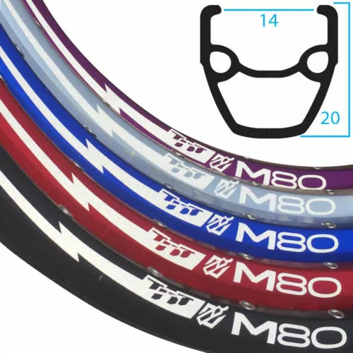 TNT M80 Rim (Mini / Junior) 28 or 36 Hole